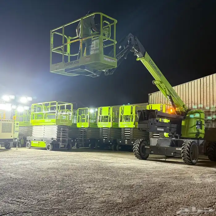 للايجار رافعات شوكيه كرينات مان لفت سيزر لفت معدات ثقيله 25