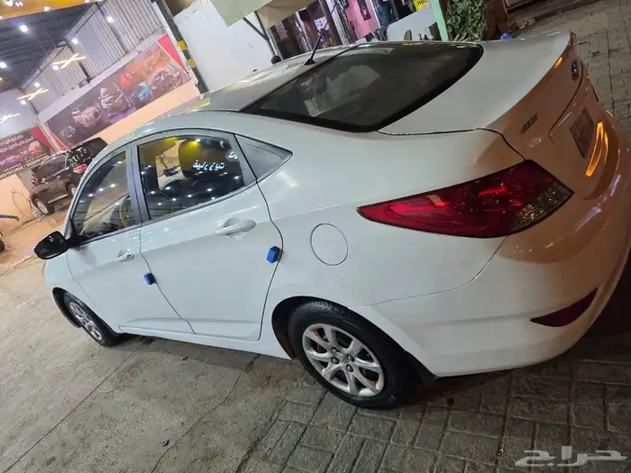 سياره اكسنت موديل 2014 نضيفه 0