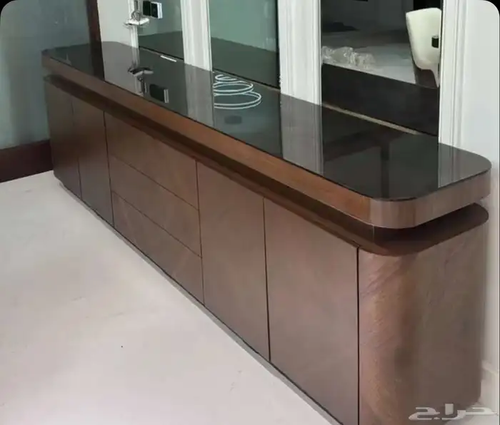 يوجدلدينا تفصيل طاولات ويوجد جاهز وطاولات طعام جاهزة تفصيل 6