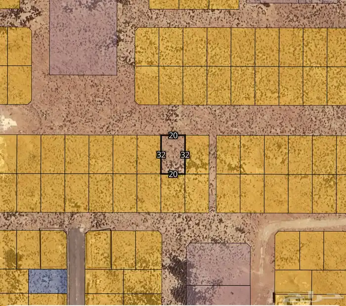 للبيع أرض شارع 25 في حي الروابي 1