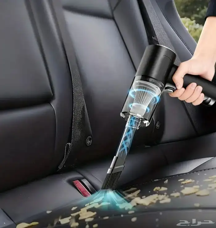 مكنسة سيارة لا سلكية مزودة بتقنية شفط قوية خفيفة الوزن 5