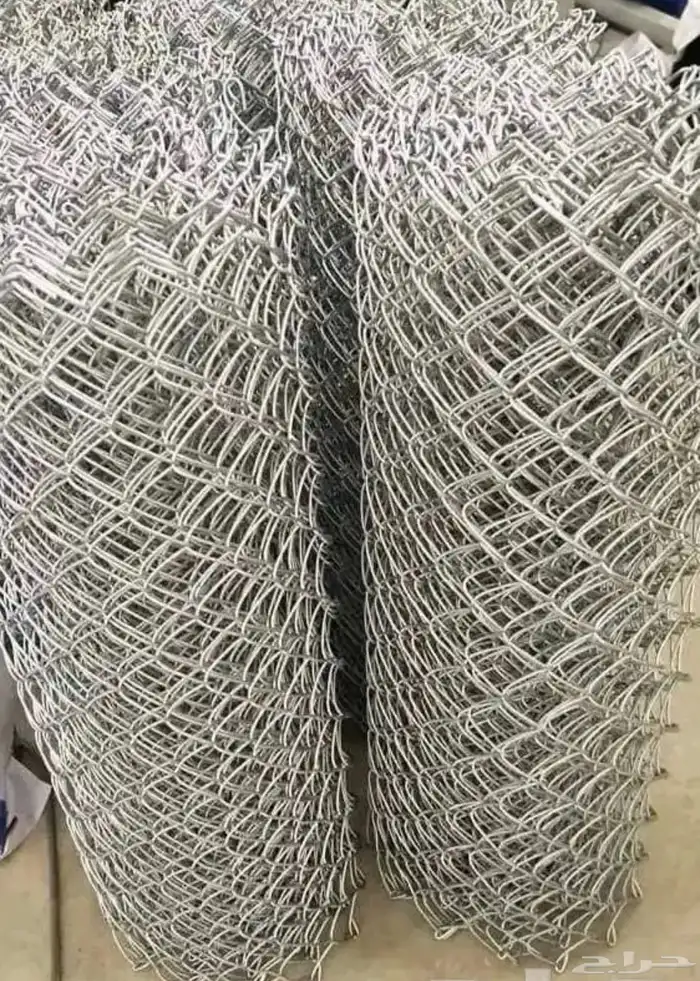 شبك مجلفن واخضر وسلك شائك وحلزوني 1