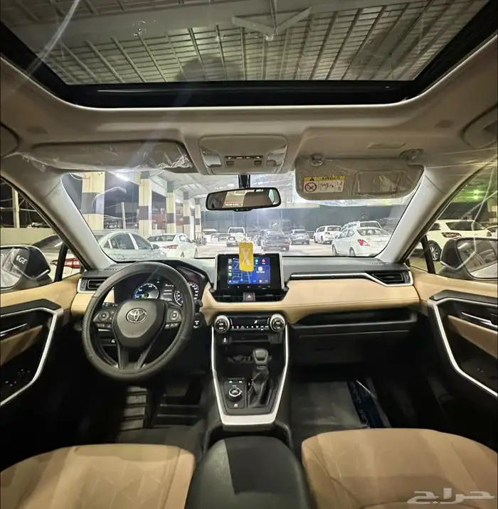 تويوتا راف فور سعودي هايبرد 2024 وكاله عداد 18 الف 19