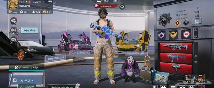 حساب ببجي للبيع 7