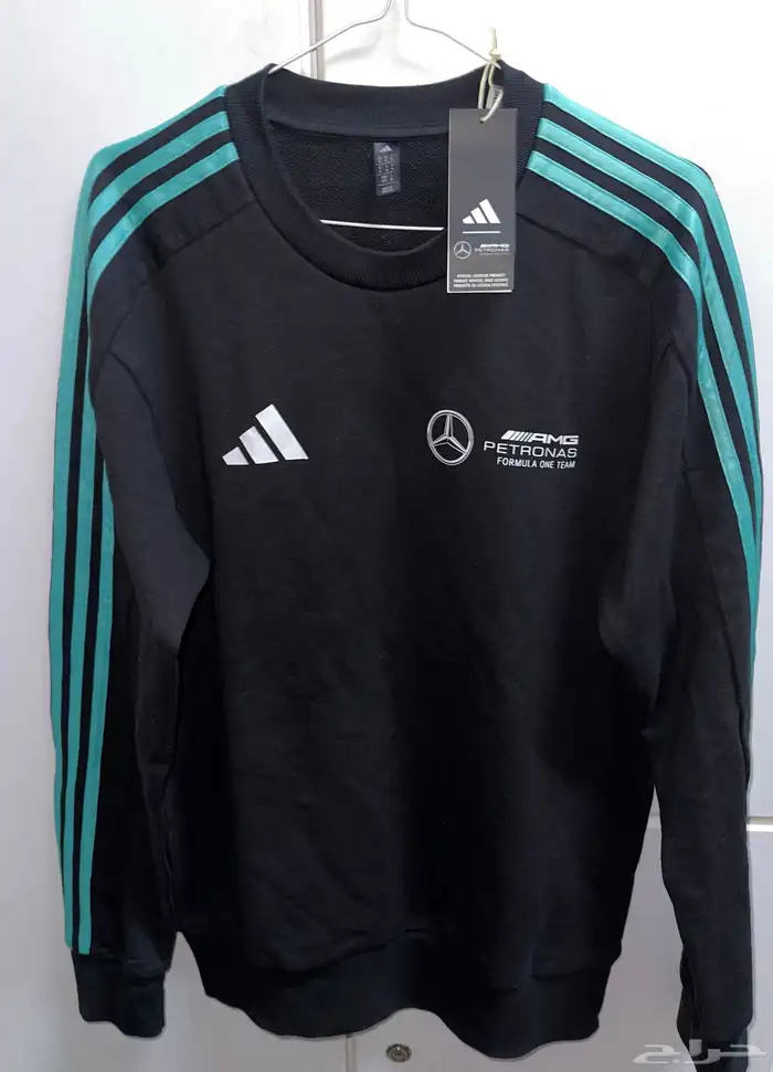 بلوفر اديداس جديد لم يستعمل Mercedes Dna Sweatshirt Adidas 0
