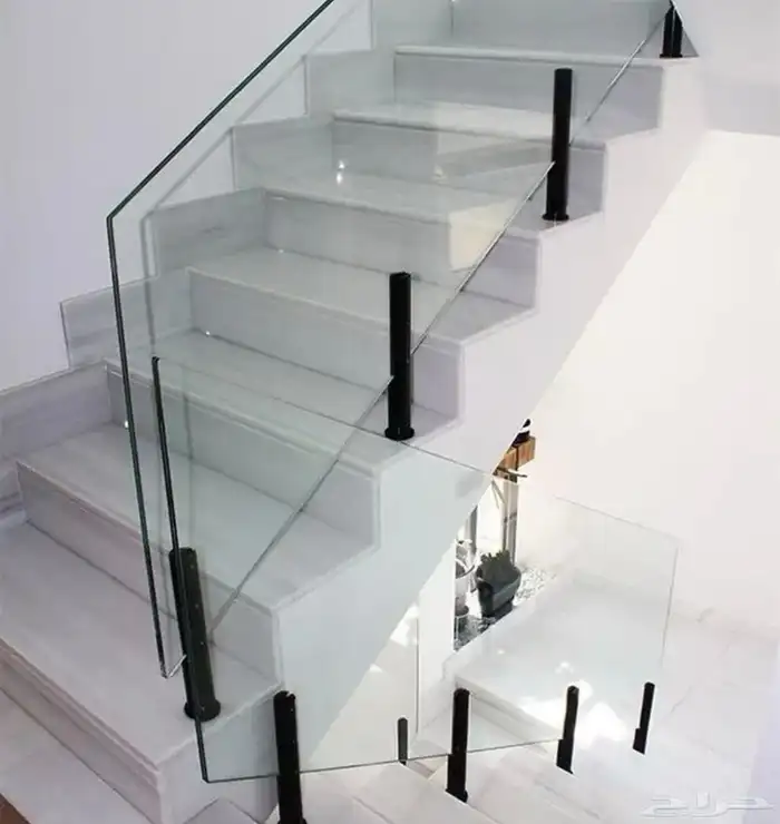 زجاج سكريت 12م واجهات زجاج سكريت دربزين زجاج المنيوم ابواب 7