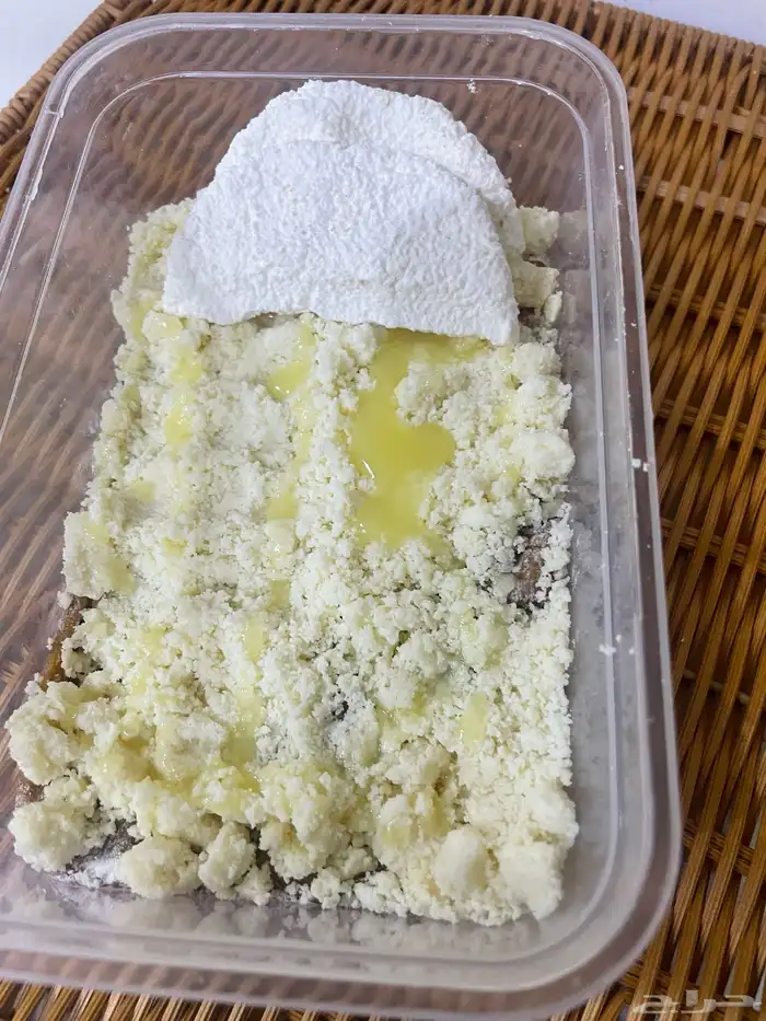 شعثا فاخره با البقل واللتيح والسمن 1