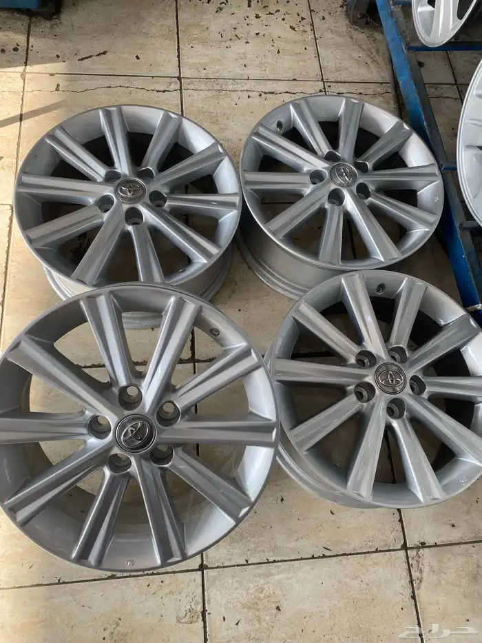 طقم جنوط آريون كامري أفالون مقاس 17 أصلية وكالة 0