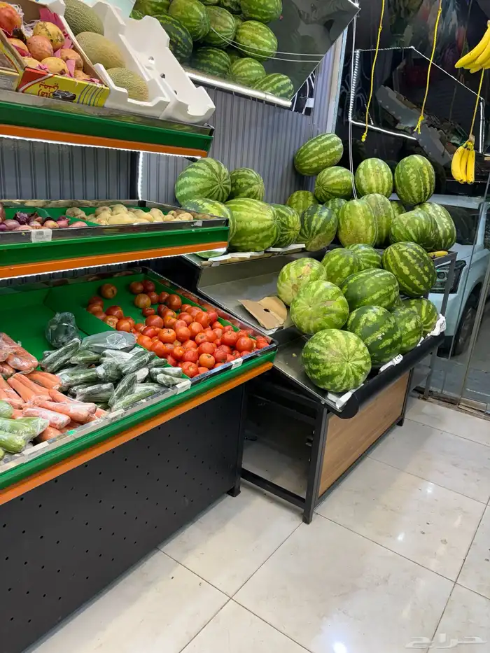 محل خضار وفواكه للتقبيل 1