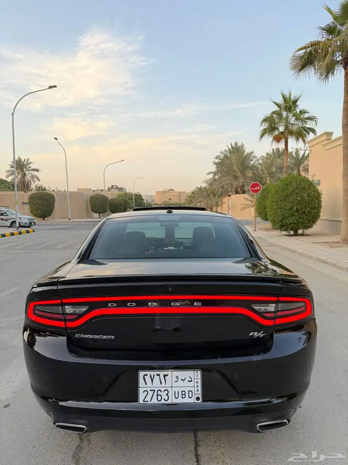 دوج تشارجر RT 2016 فل هاوس هيمي 8 سلندر بحالة الوكاله 19