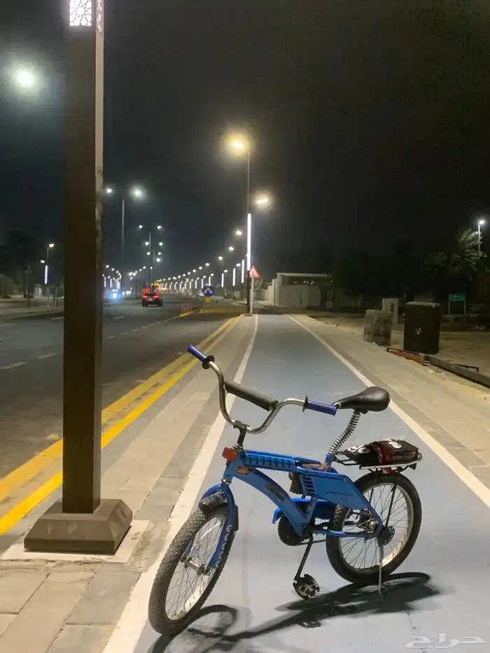 سيكل رامبو اندنوسي اصلي نادر اللون ازرق سماوي على السوم 4