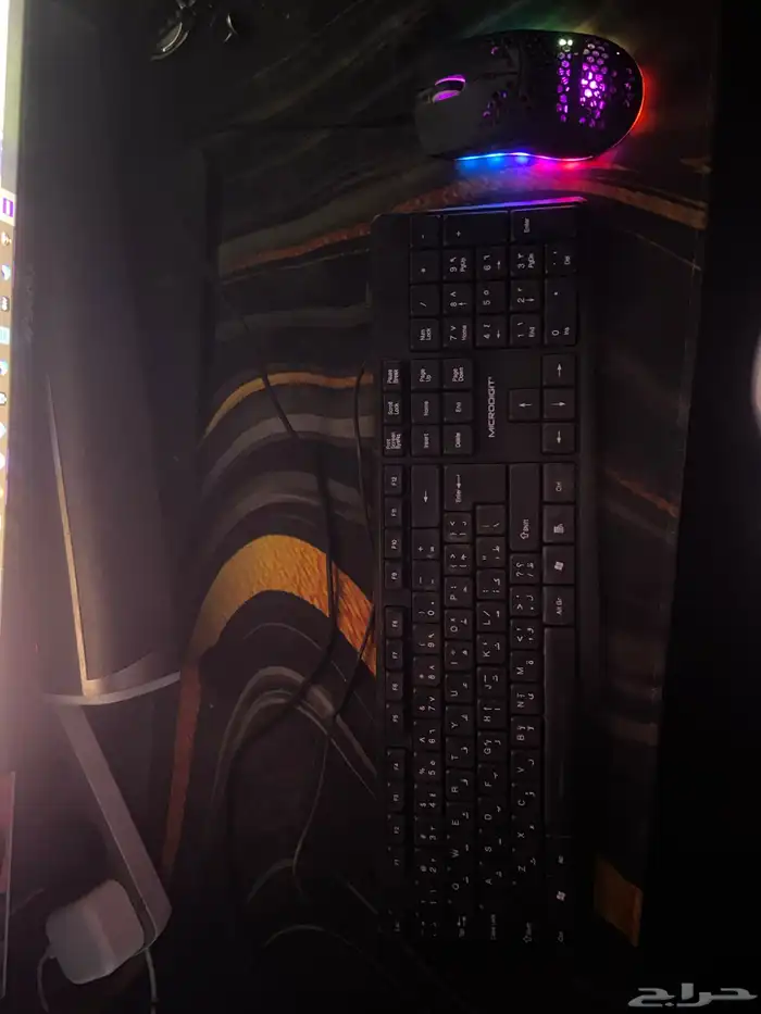 بي سي قيمنق gaming pc 1660super i5 9400F مع ماوس وكيبورد 1