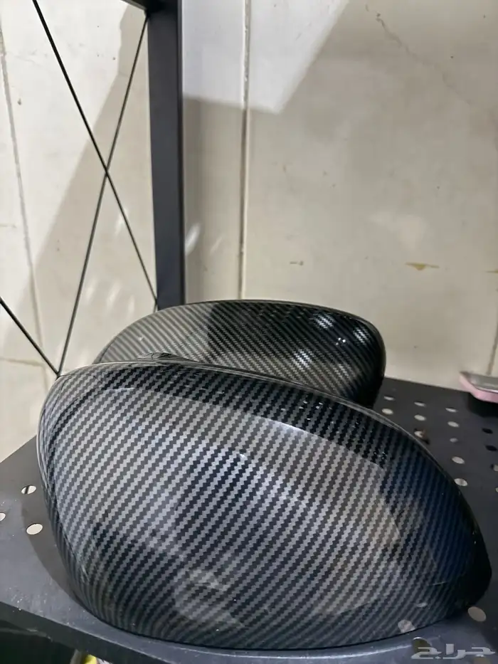 غطا مرايات كاربون ومسجل فيات 500 1