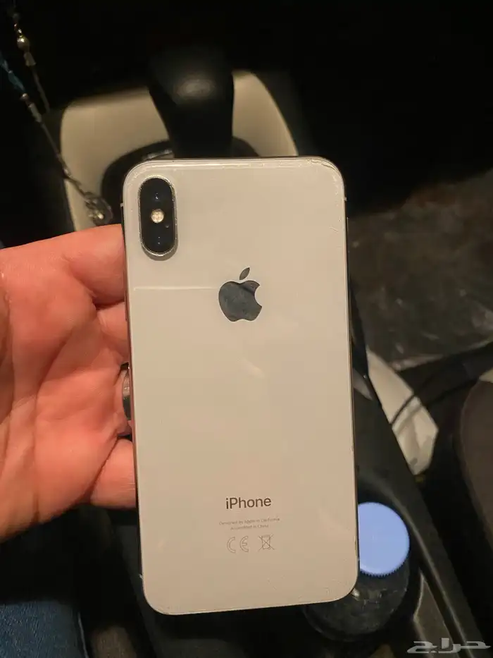 ايفون Xللبيع ما قد انفك نسبت البطاريه 100 فيه أيسي شريحه 1