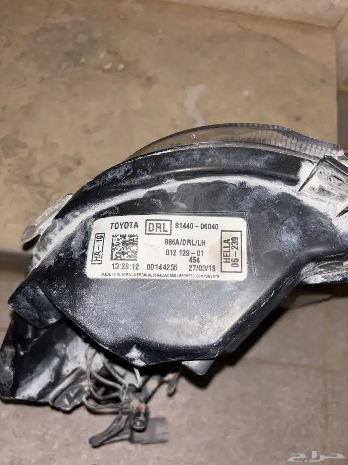 كشاف ليد كامري 2017 جهة اليسار السواق 2