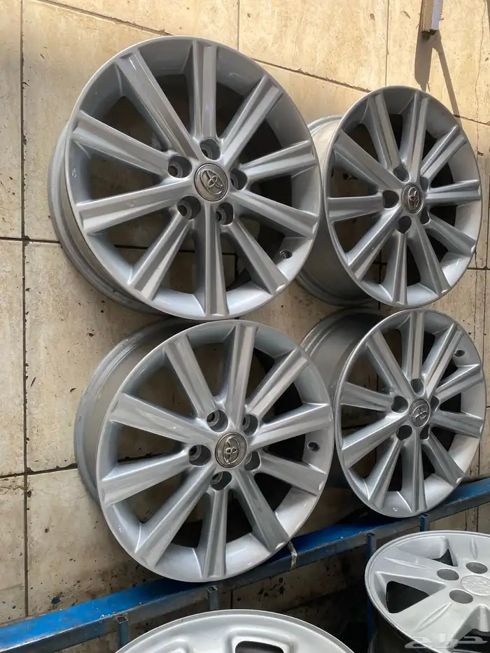 طقم جنوط آريون كامري أفالون مقاس 17 أصلية وكالة 4