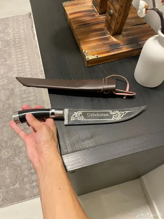 سكينة اوزبكية صناعة يدوية 0