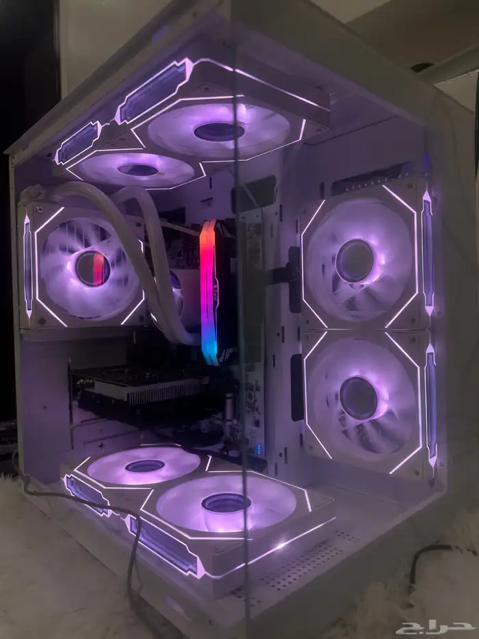 بيسي pc قيمنق GTX1650TI مع الشاشة وكامل الملحقات 1