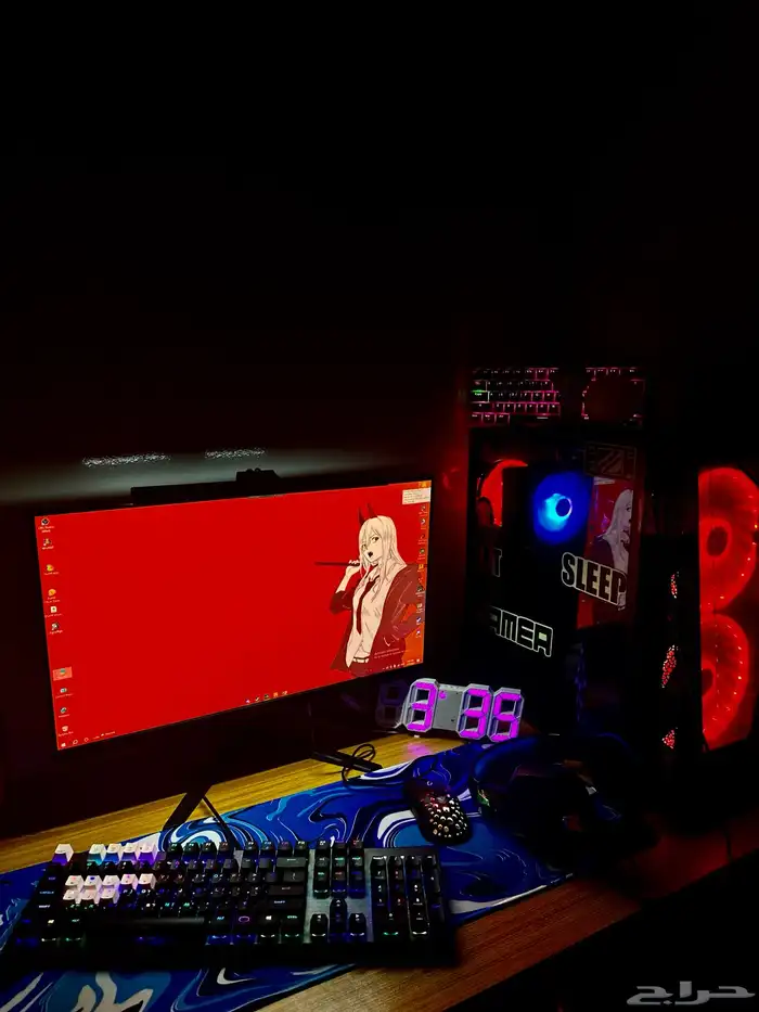 بي سي للبيع المواصفات GTX1650معالجi5 السعر تحت 1300نساعدكم 1