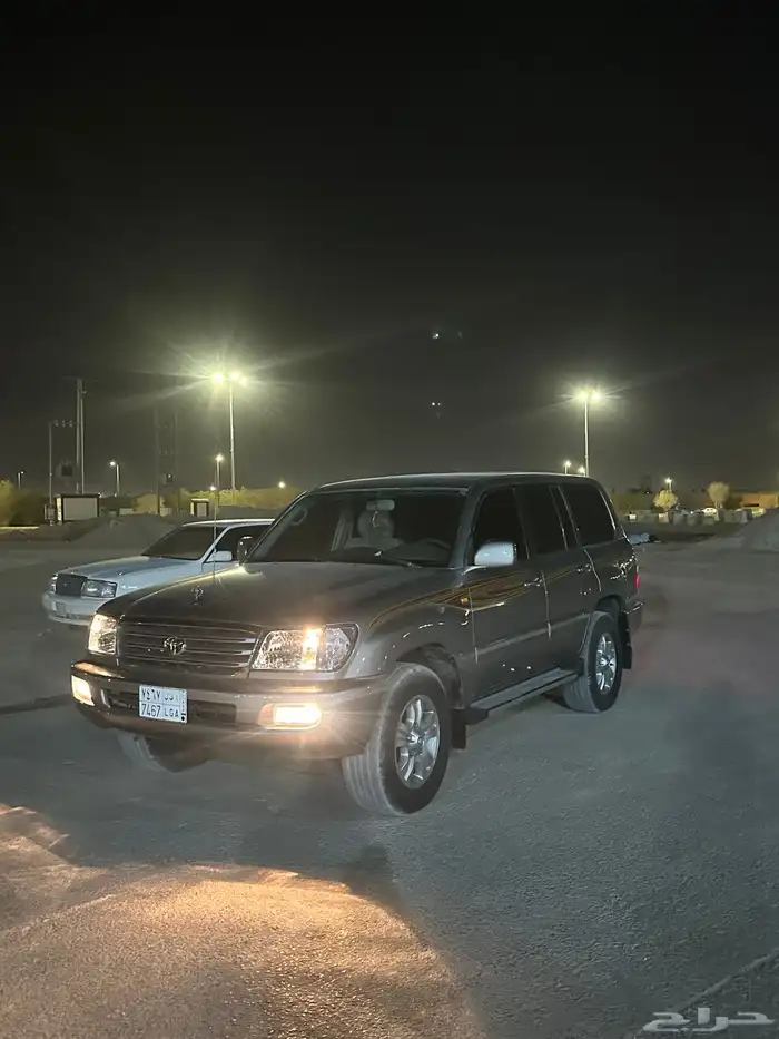 جيب لاند 2002 تماتيك شرط مكينه وجير وشاصي البودي مرشوش كامل 4