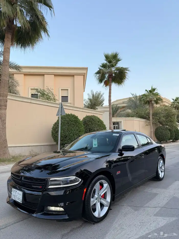 دوج تشارجر RT 2016 فل هاوس هيمي 8 سلندر بحالة الوكاله 29