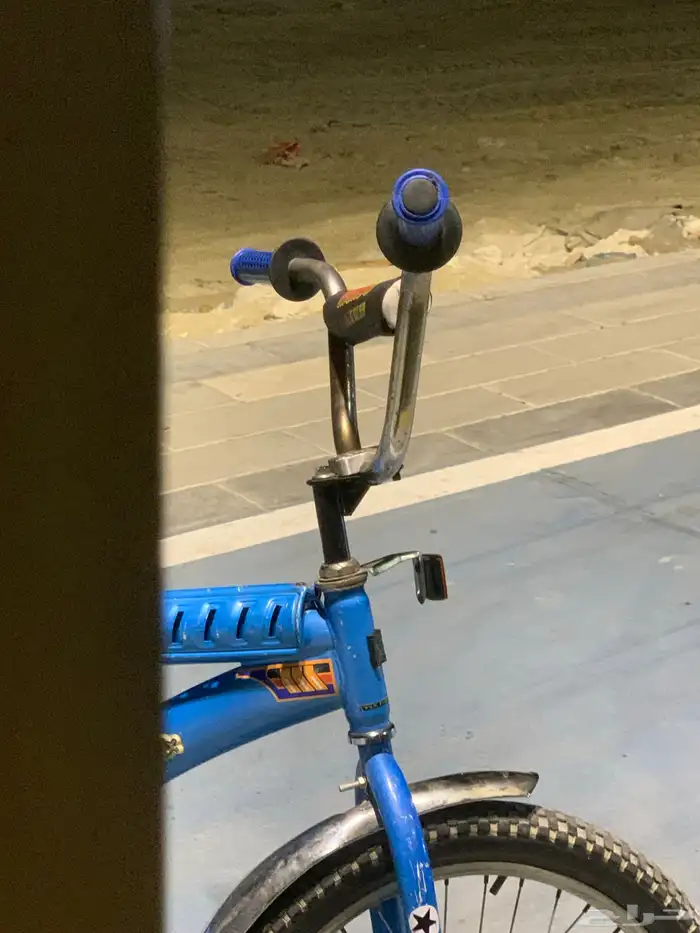 سيكل رامبو اندنوسي اصلي نادر اللون ازرق سماوي على السوم 5