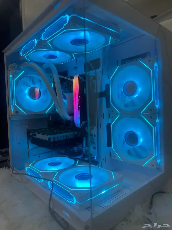 بيسي pc قيمنق GTX1650TI مع الشاشة وكامل الملحقات 2