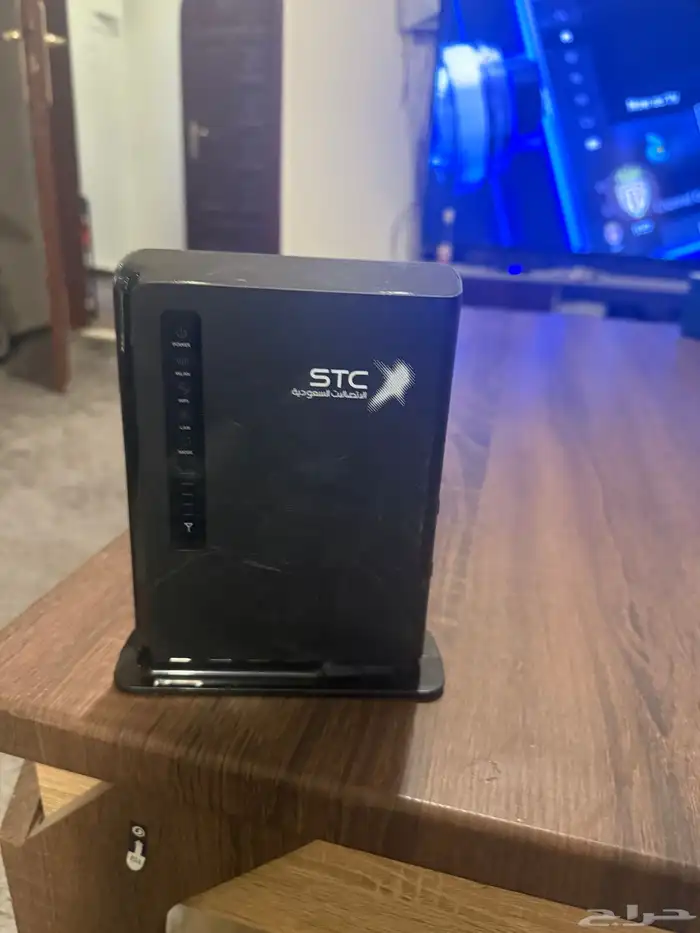 راوتر مودم الياف بصريه_ مودم sTC هاتف_ راوتر شريحه stc 7