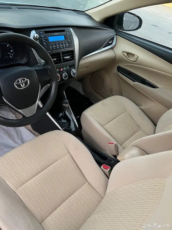 تويوتا يارس 2019 نص فل اوتوماتيك 19