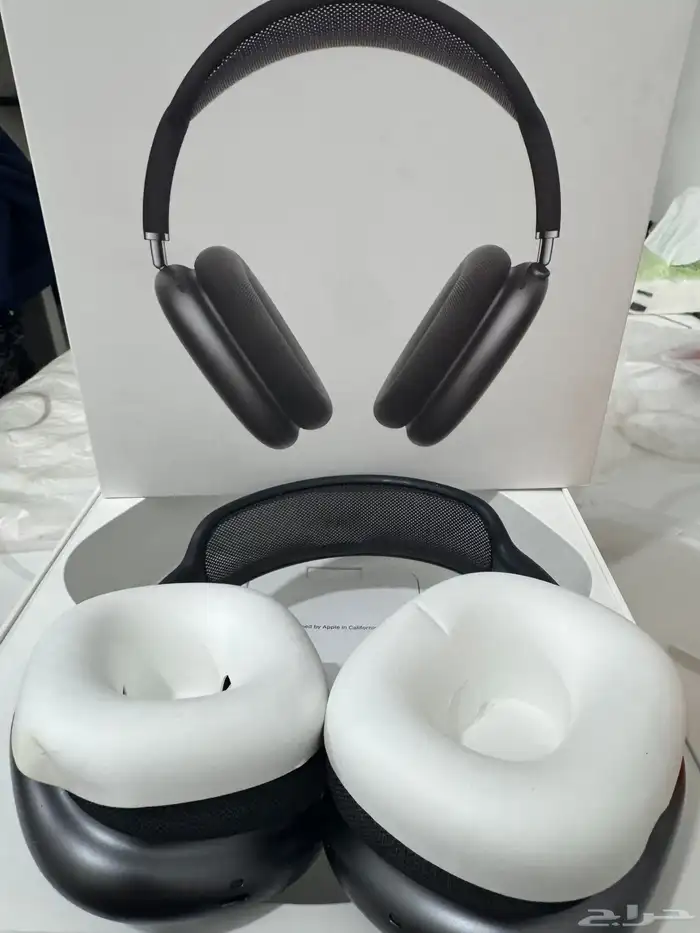 سماعة ايربودز ماكس عازلة للضوضاء رمادي 4