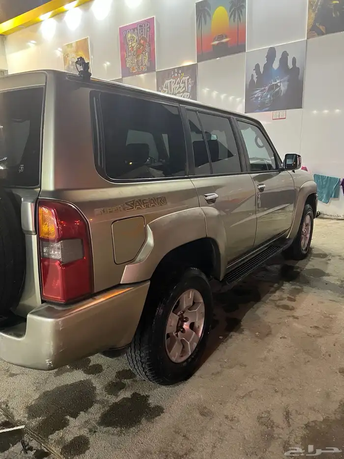 للبيع فتك باترول سوبر سفاري فل كامل تماتيك ذهبي 2008 17