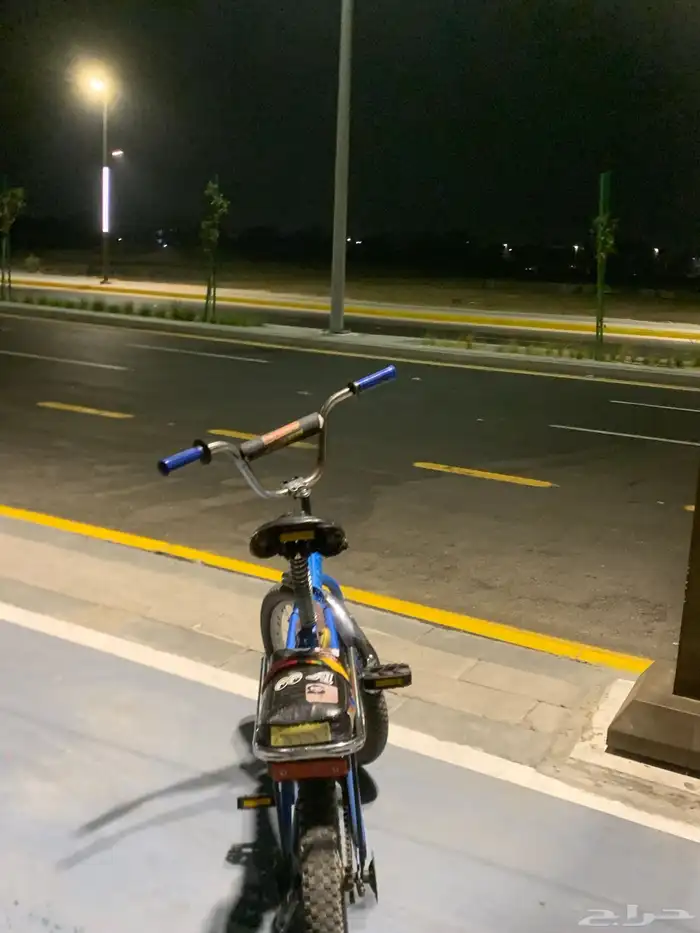 سيكل رامبو اندنوسي اصلي نادر اللون ازرق سماوي على السوم 1