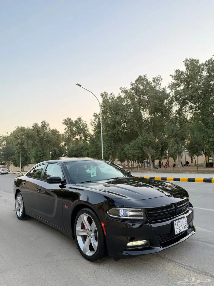 دوج تشارجر RT 2016 فل هاوس هيمي 8 سلندر بحالة الوكاله 6