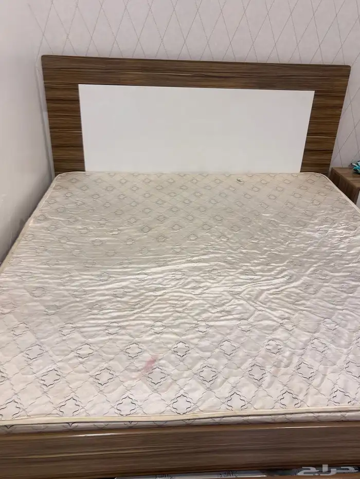 سرير خشب مع تخزين وسرير ارضي 2