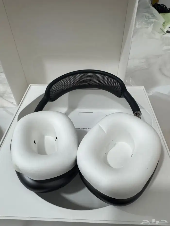 سماعة ايربودز ماكس عازلة للضوضاء رمادي 3