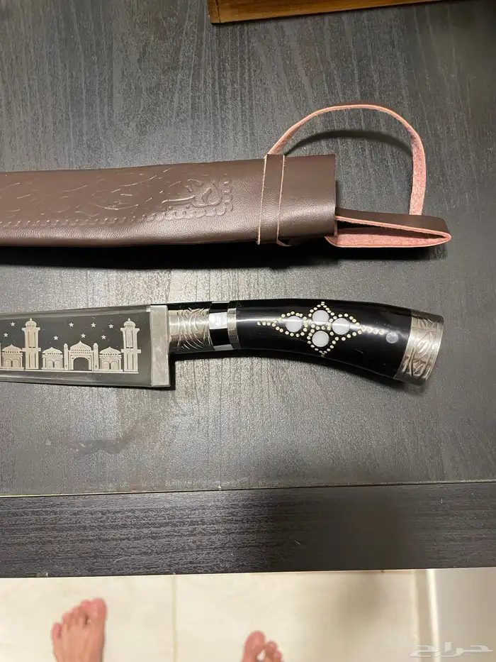 سكينة اوزبكية صناعة يدوية 1