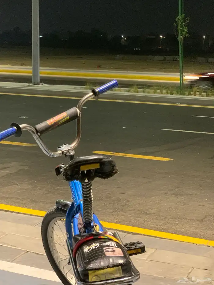 سيكل رامبو اندنوسي اصلي نادر اللون ازرق سماوي على السوم 7