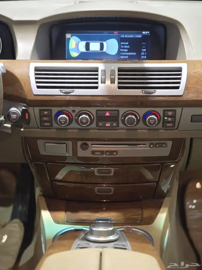 بي ام دبليو 740Li موديل 2006 بحالة ممتازة 11