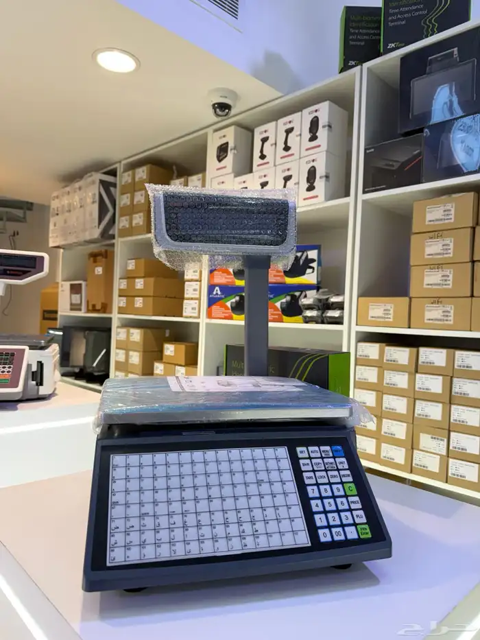 ميزان باركود حراري 10 الف صنف 30 كيلو جميع الاشكال 0