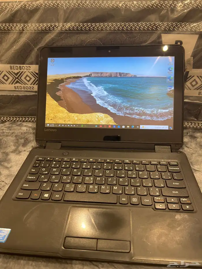 لاب توب لينوفو شاشة لمس مع شاحنين اصلي وتجاري 5
