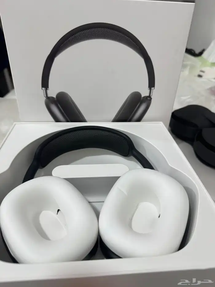 سماعة ايربودز ماكس عازلة للضوضاء رمادي 2