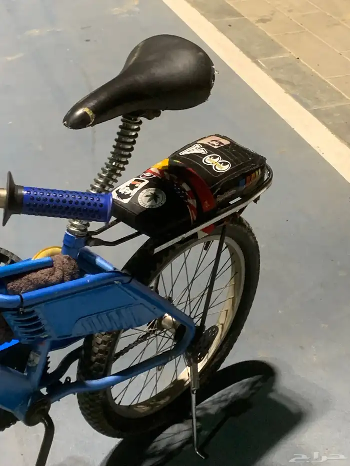 سيكل رامبو اندنوسي اصلي نادر اللون ازرق سماوي على السوم 8