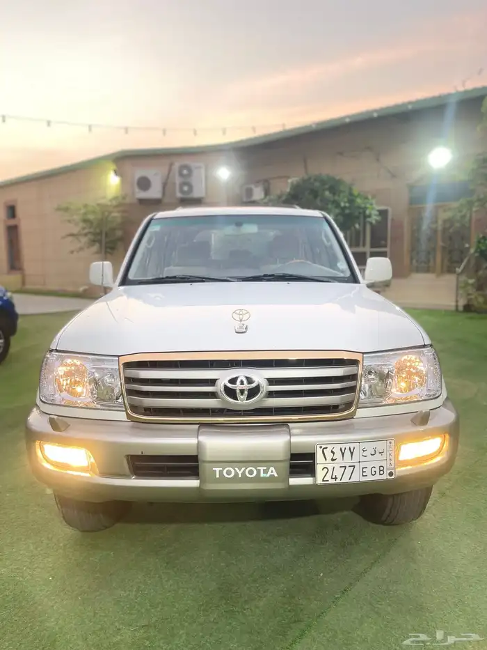 تيوتا لاند كروزرز. Vxr. 2004 قير عادي 7