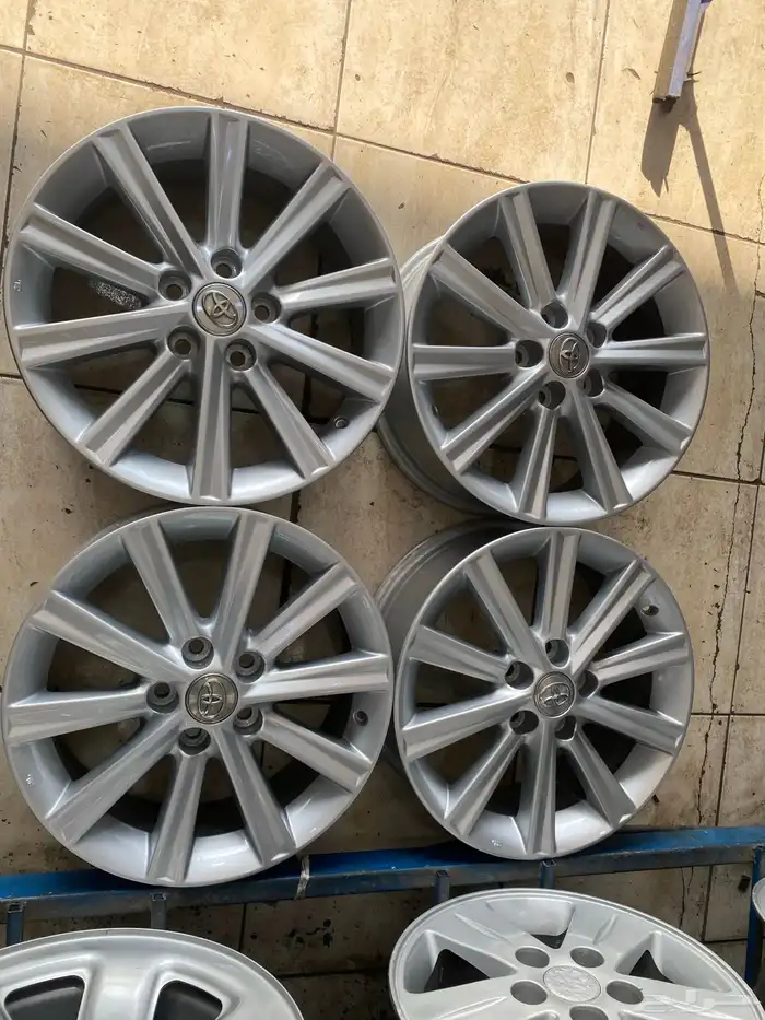 طقم جنوط آريون كامري أفالون مقاس 17 أصلية وكالة 6