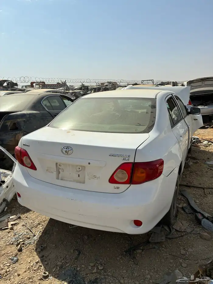 قطع غيار كورولا 2009 تشليح وكالة 0