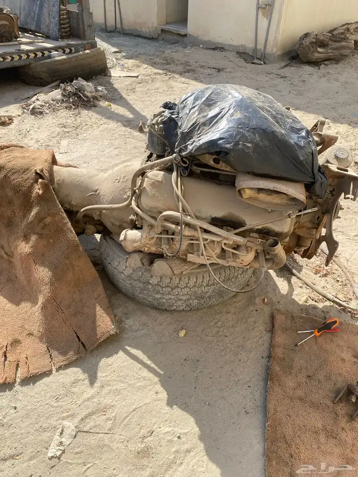 مكينة 454 موديل 1986 مع قيرها 4