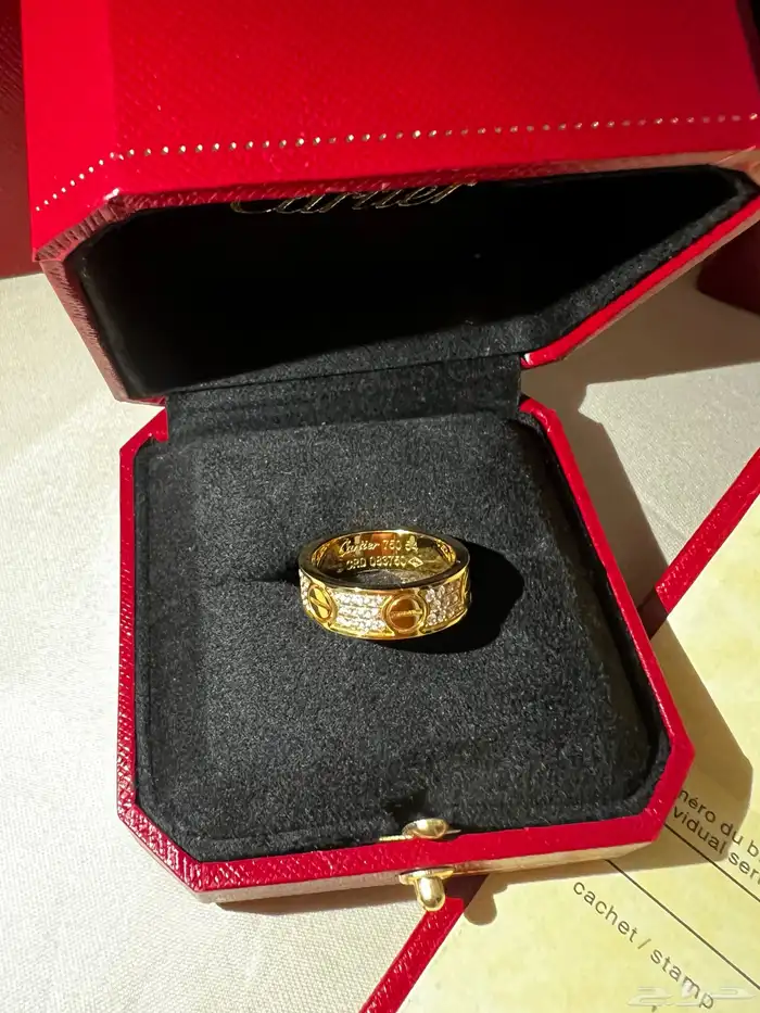 للبيع خاتم كارتير LOVE نسائي 2