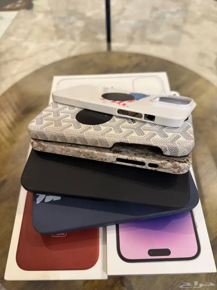 للبيع ايفون 14 بروماكس 256 بحاله الوكاله بدون اي مخوش 5