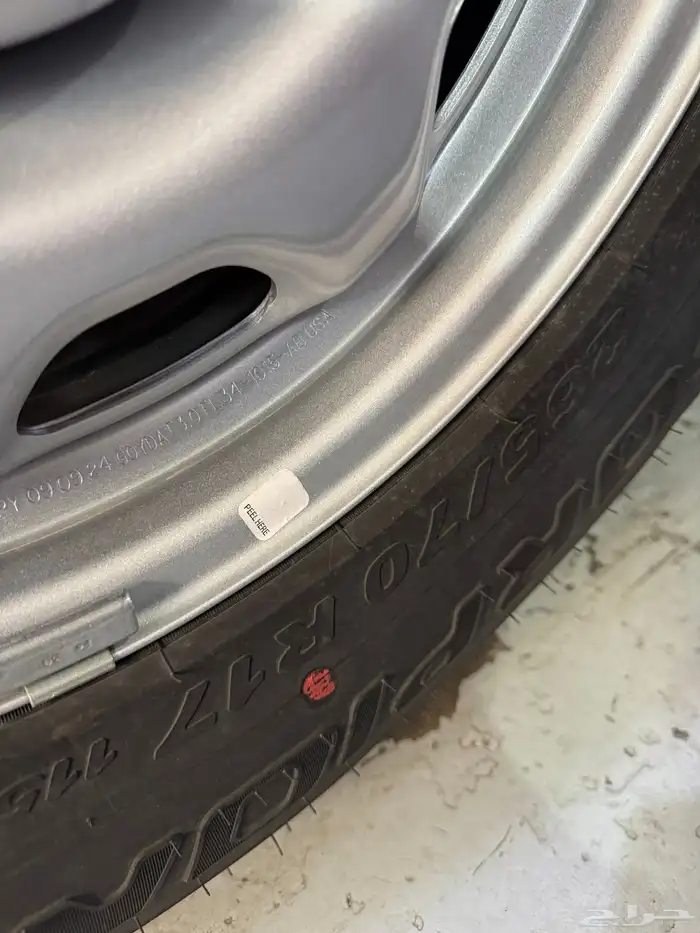 طقم كفرات وجنوط F150 وكالة جديدة اصلي 2025 4