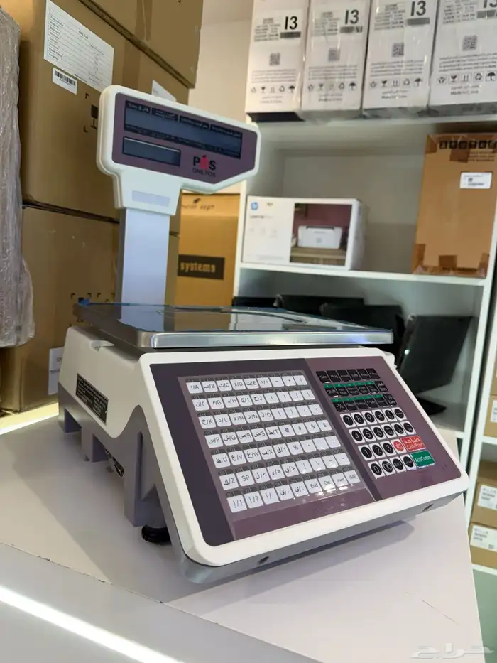 ميزان باركود حراري 10 الف صنف 30 كيلو جميع الاشكال 2